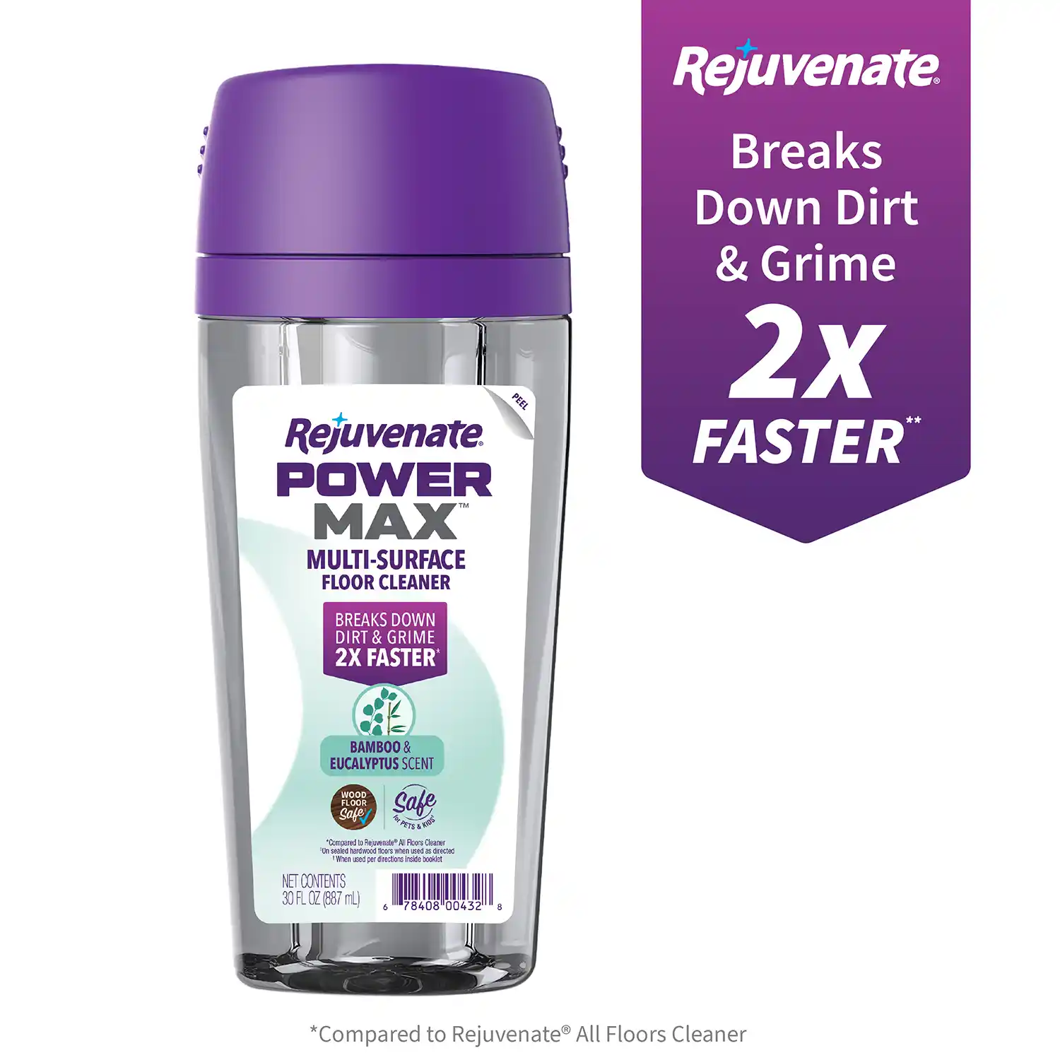 PowerMax™ Multi-Surface Floor Cleaner Cartridge - Bamboo & Eucalyptus Scent Front Render