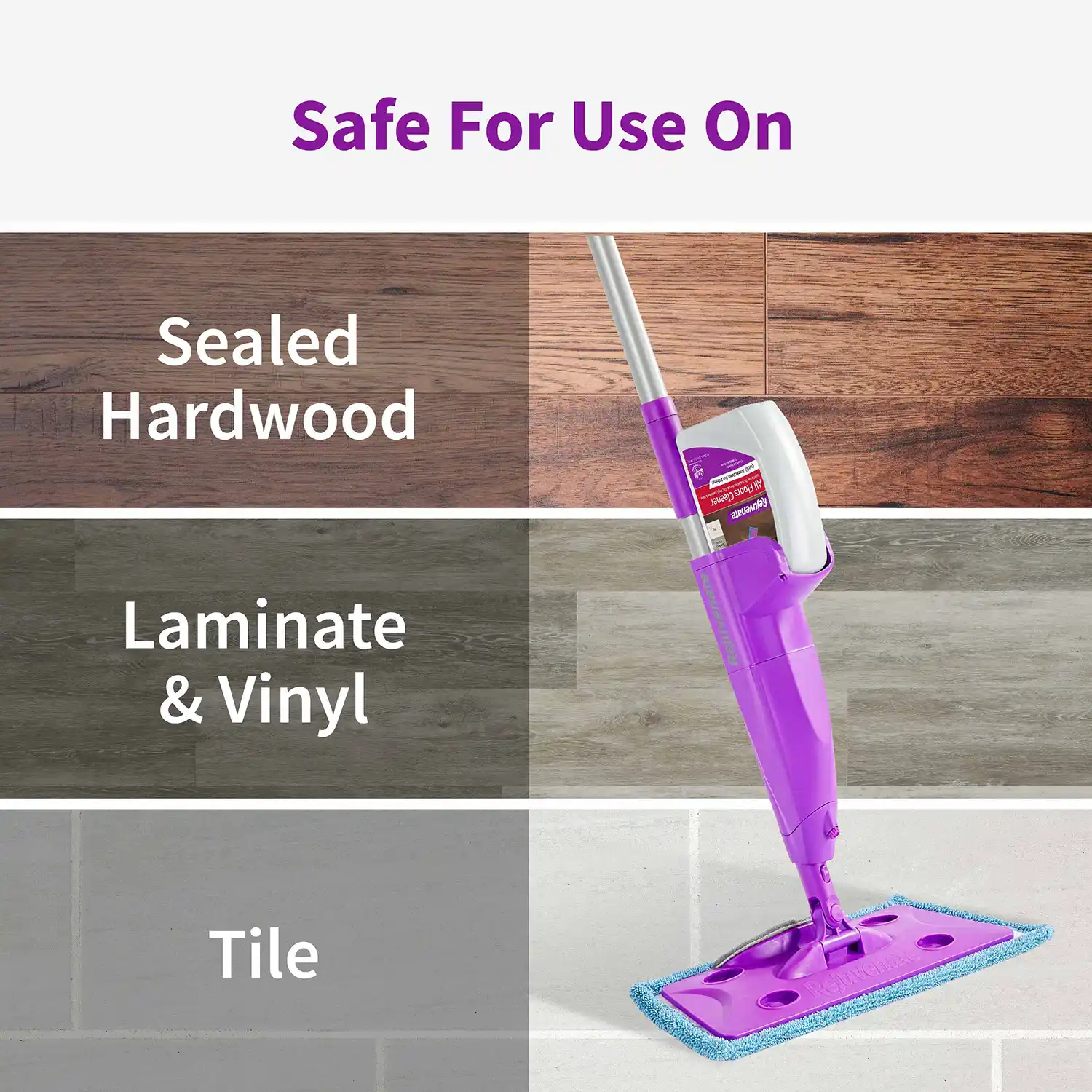 Rejuvenate Click N Clean Multi-Surface Spray Mop for floor