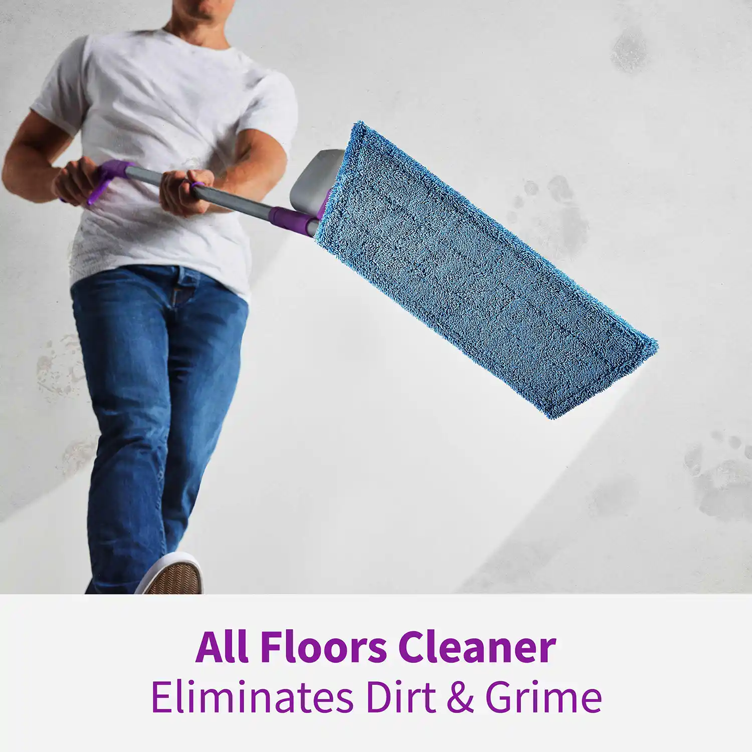 HG-R00293-2 Rejuvenate Click n Clean Multi-Surface Spray Mop All-In-One Kit Cleans And Revitalizes Floors With Reusable Microfiber Pad Washable Up To 100X - All Floors Cleaner Included