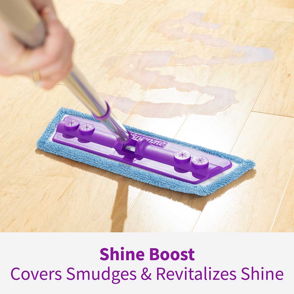 HG-R55001 Rejuvenate Shine Refresher Floor Polish Renews Shine On Newer And Recently Restores Floors Including Sealed Hardwood, Laminate, Vinyl And Tile, 32 Ounces - Shine Boost
