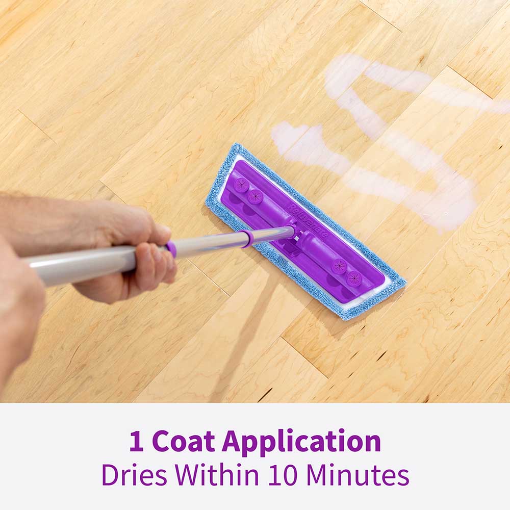 HG-R55001 Rejuvenate Shine Refresher Floor Polish Renews Shine On Newer And Recently Restores Floors Including Sealed Hardwood, Laminate, Vinyl And Tile, 32 Ounces - 1 Coat Application Dries within 10 Minutes