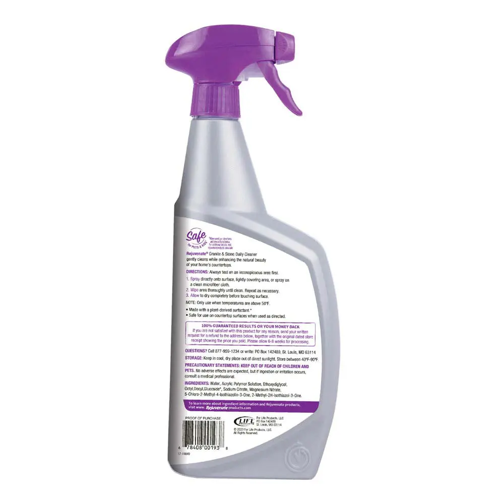 Granite and Stone Cleaner Back