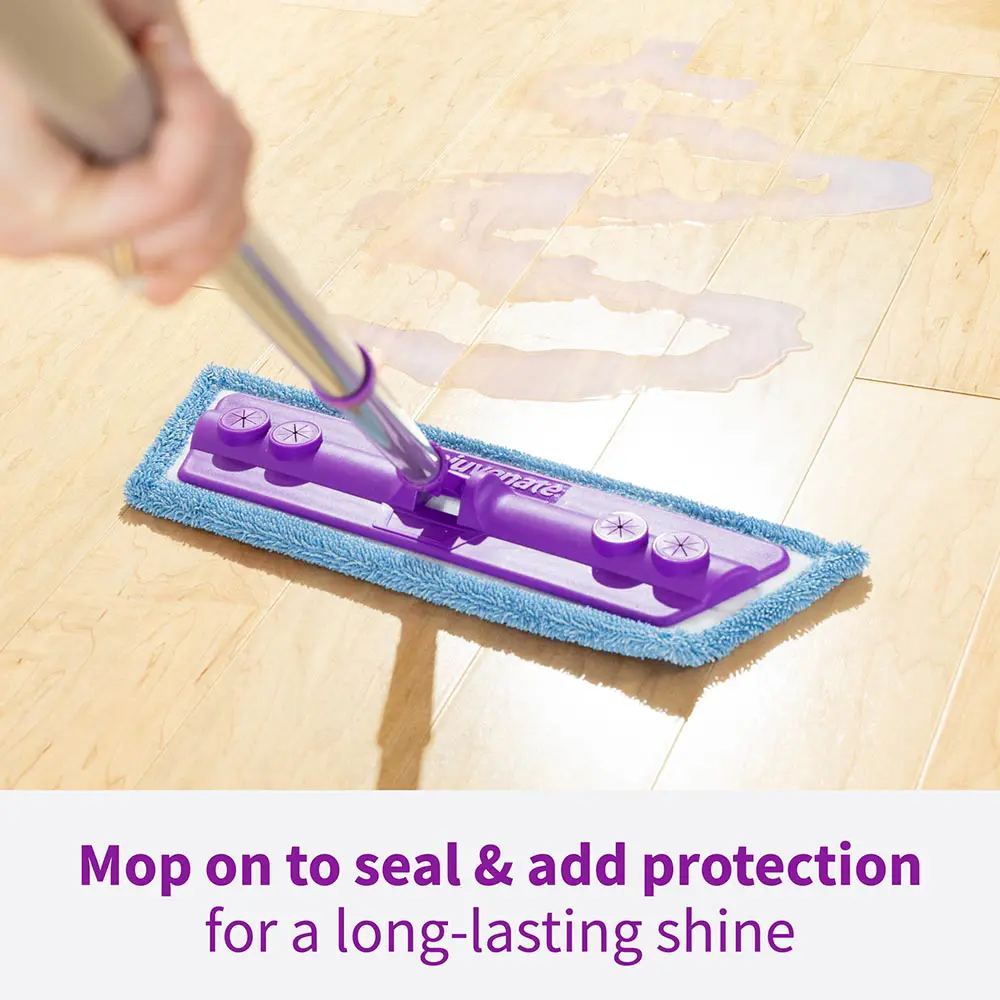 Mop on to seal and add protection