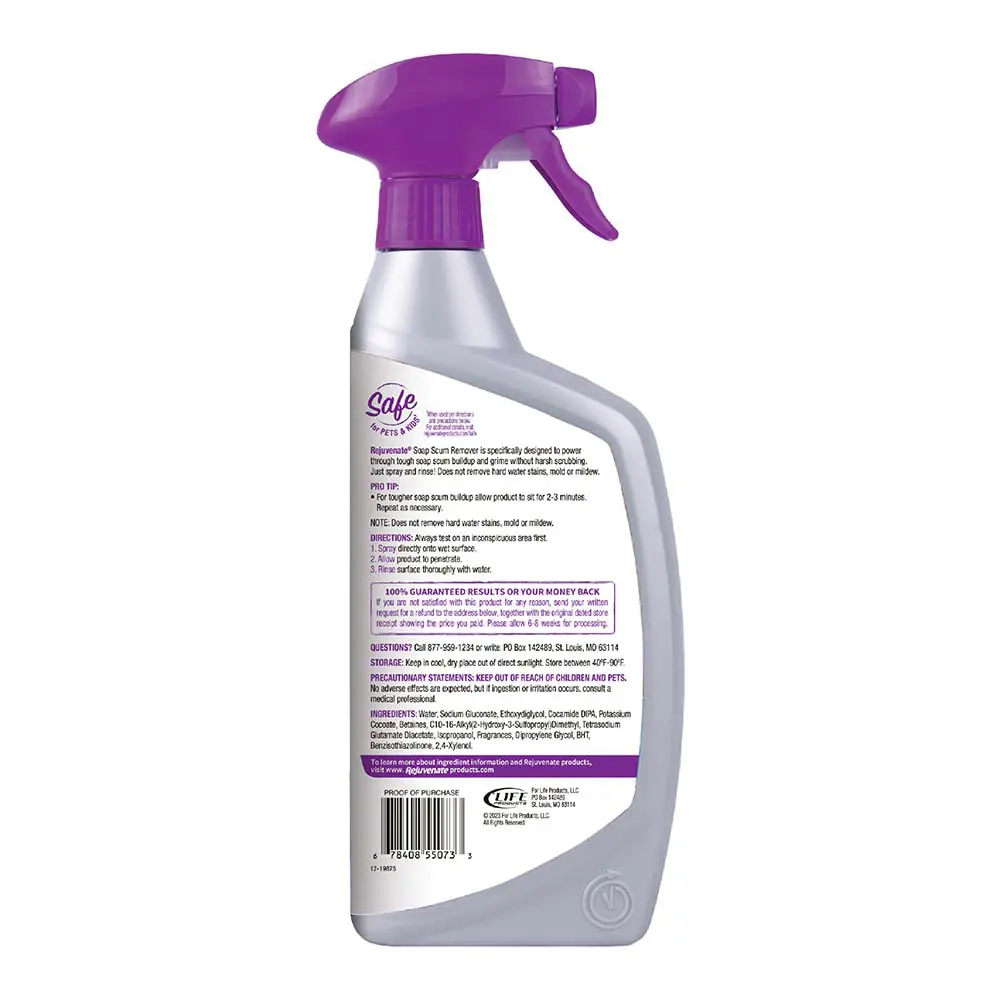 Soap Scum Remover Back