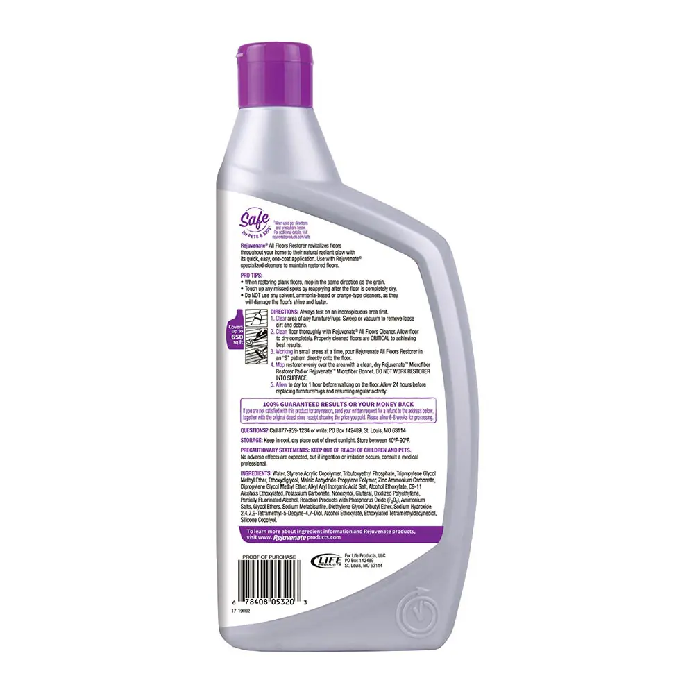 All Floors Restorer Back