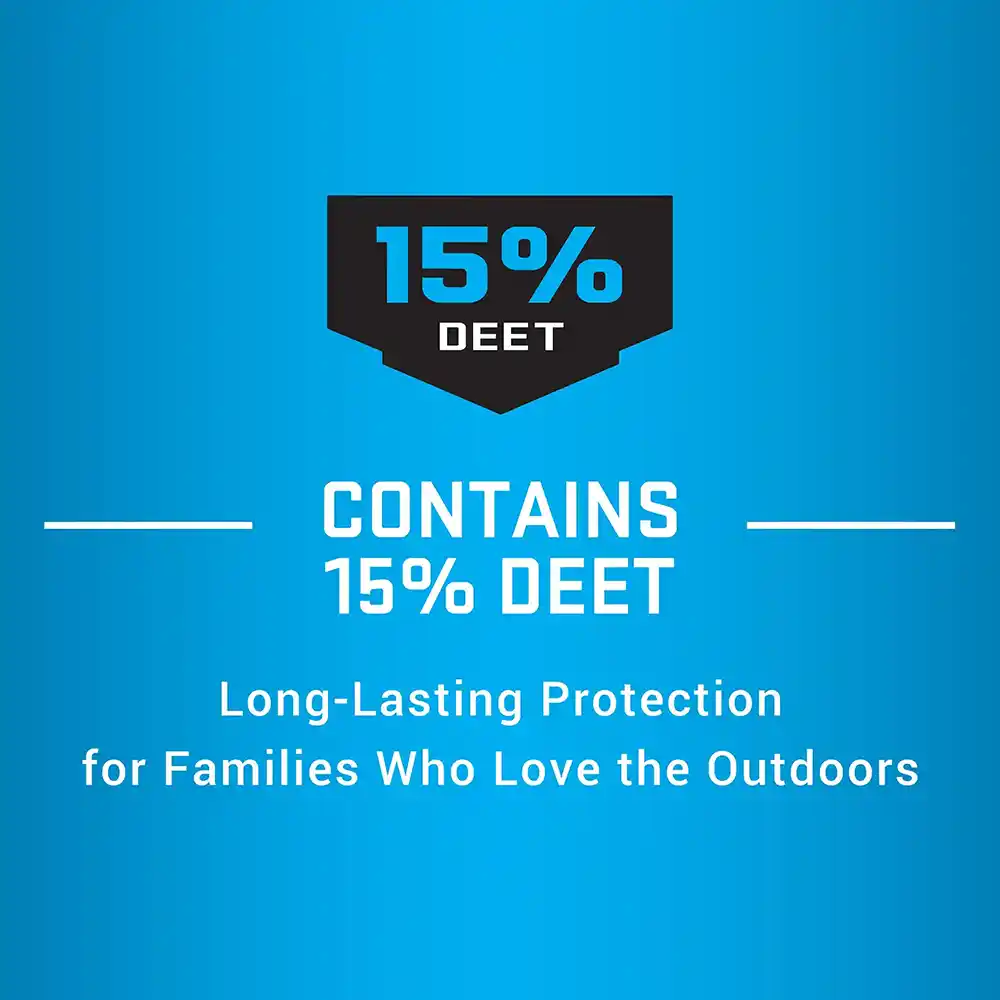 Contains 15% Deet