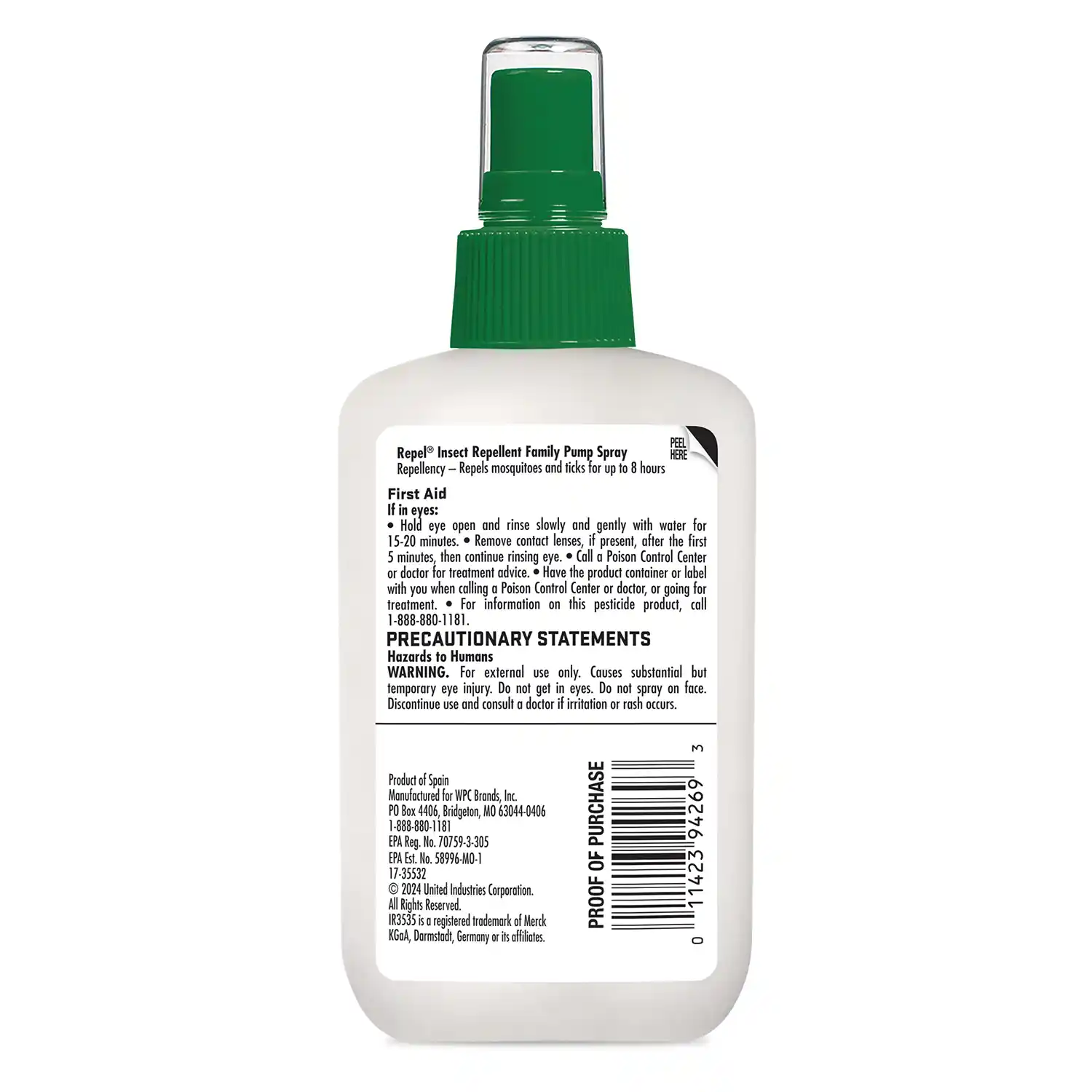 Family IR3535 Pump Spray Back