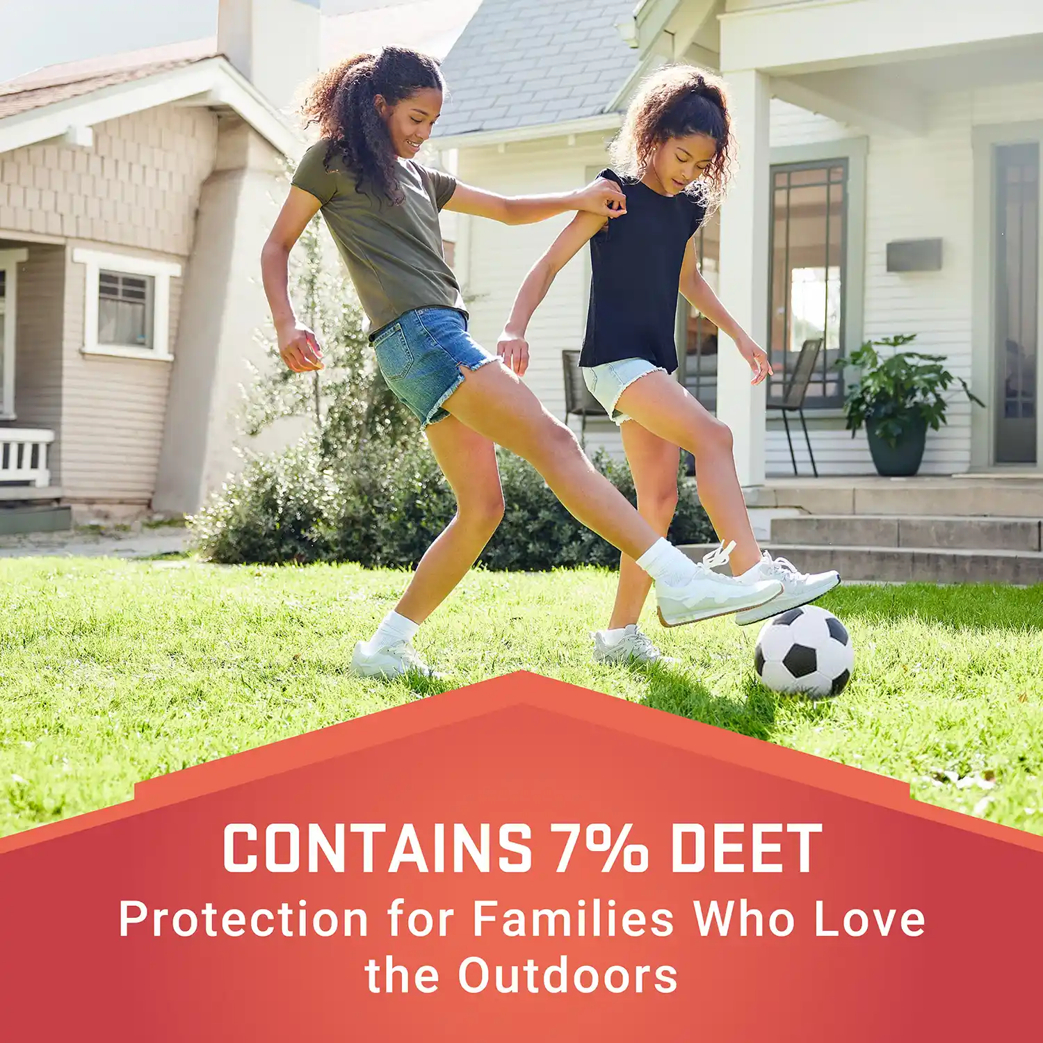 CONTAINS 7% DEET Protection for Families Who Love the Outdoors