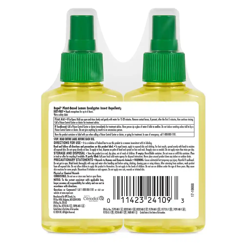 OLE Pump Spray 4 oz (Twin Pack) Back