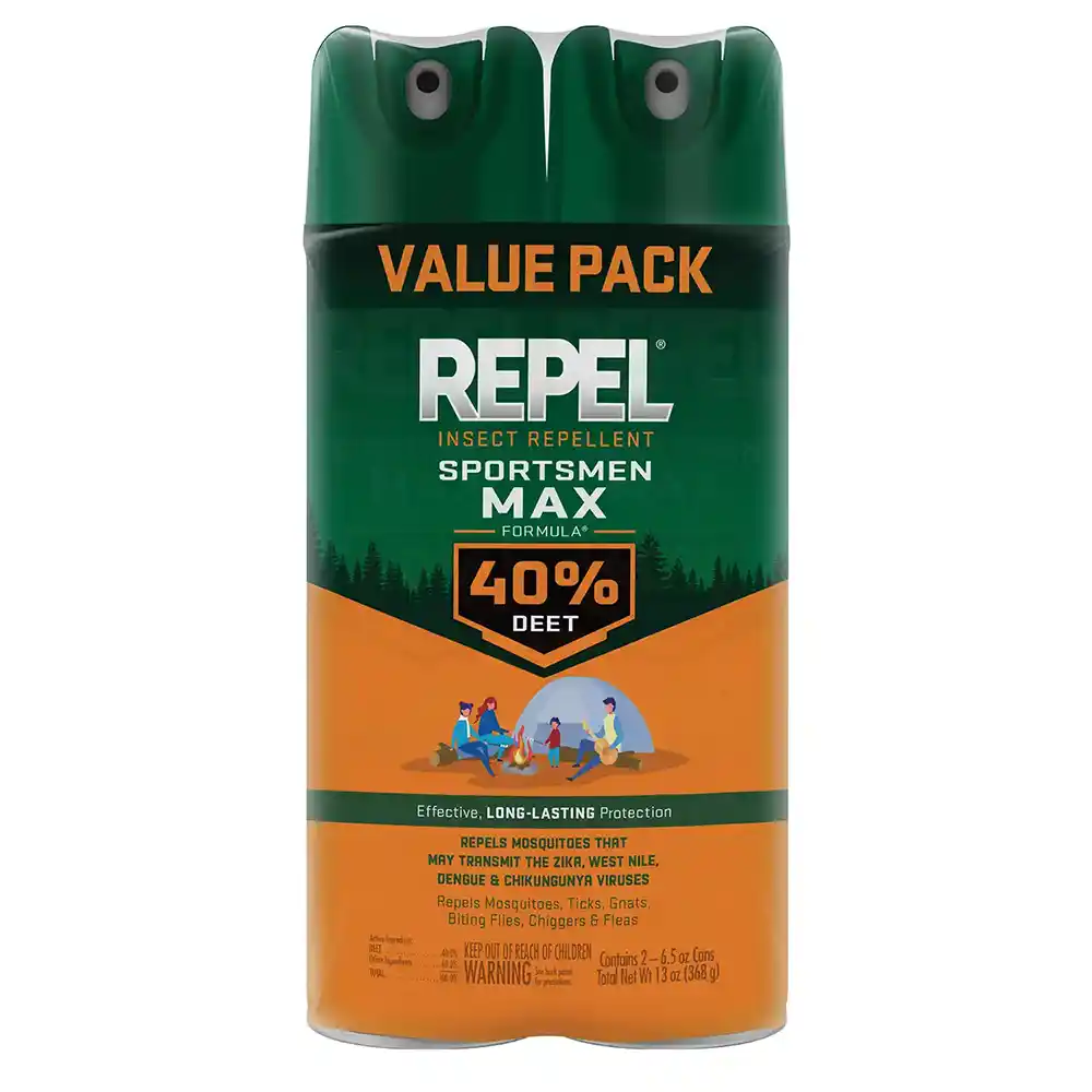 Sportsmen Max Aerosol 6.5 oz (Twin Pack) Front