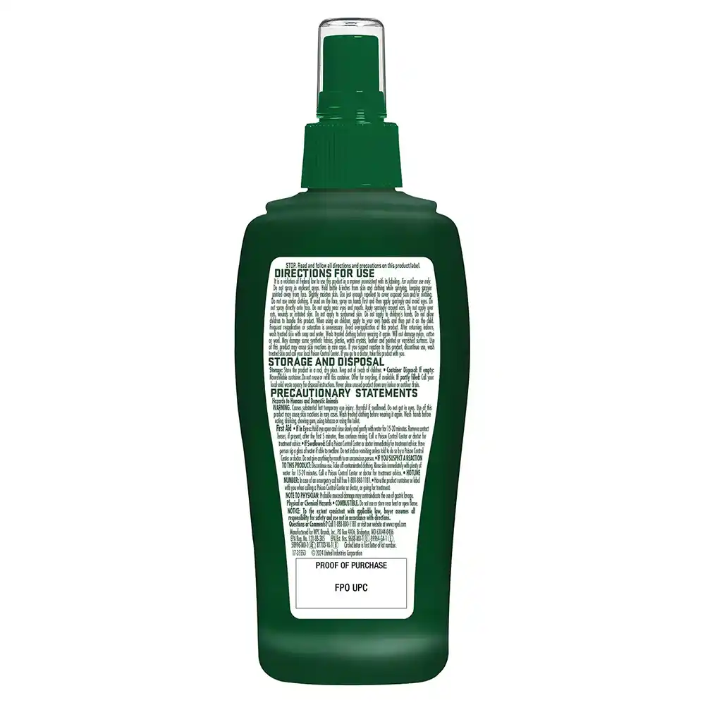 Sportsmen Max Pump Spray 6 oz Back