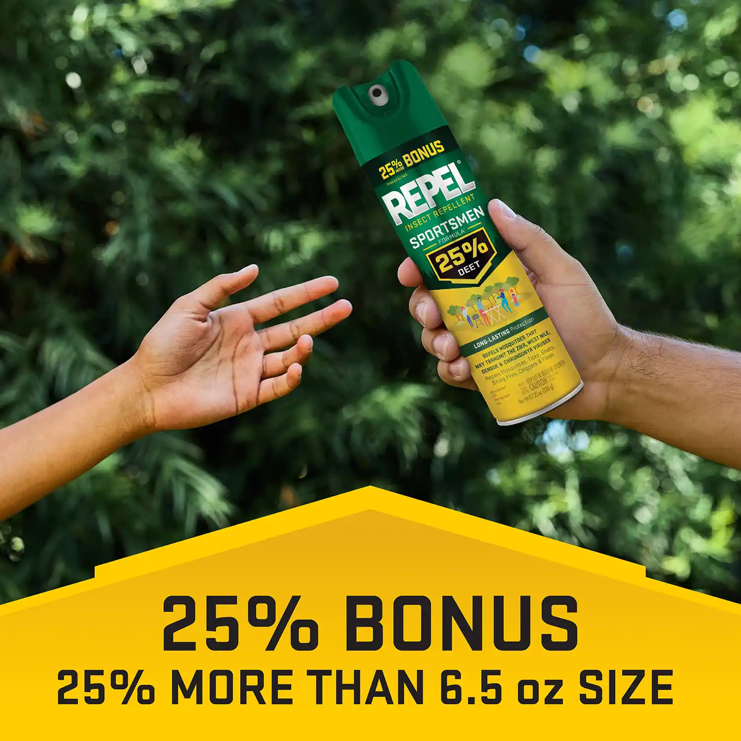 25% BONUS 25% MORE THAN 6.5 oz SIZE