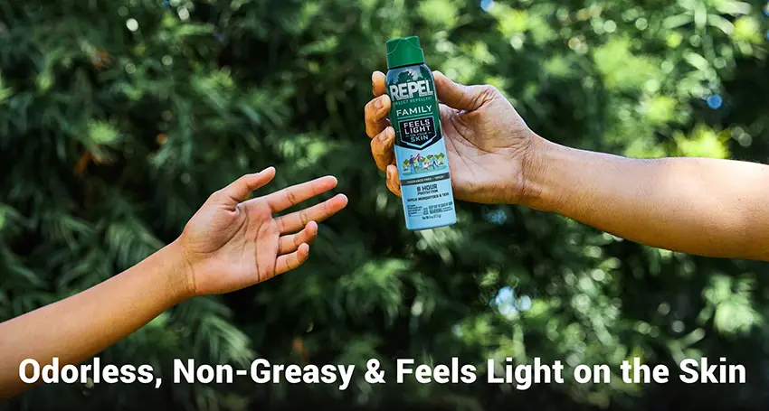 IR3535 - Odorless, Non-greasy & feels light on the skin