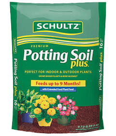 Potting Soil Plus® 16 qt Front