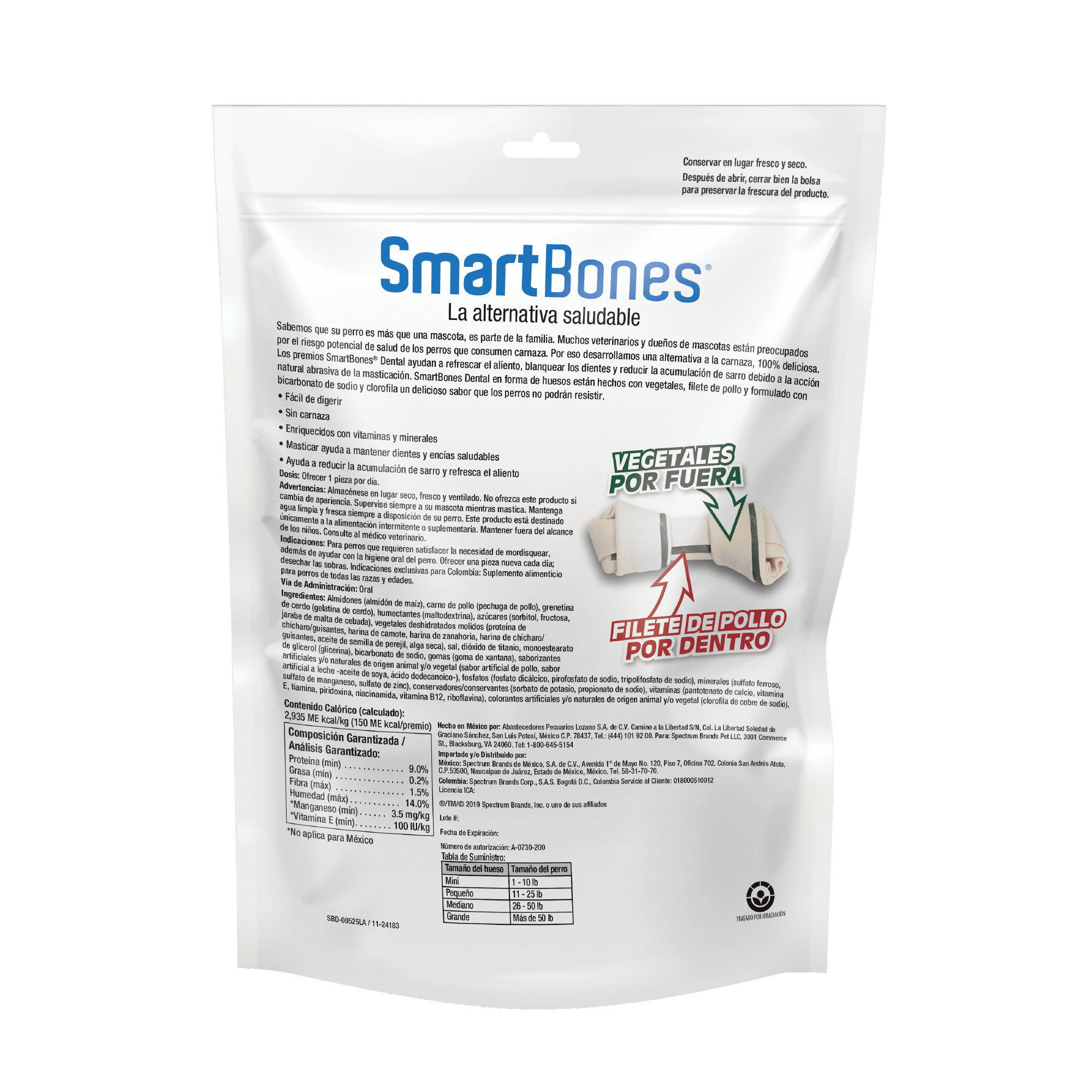 Hueso Pequeño Dental Back