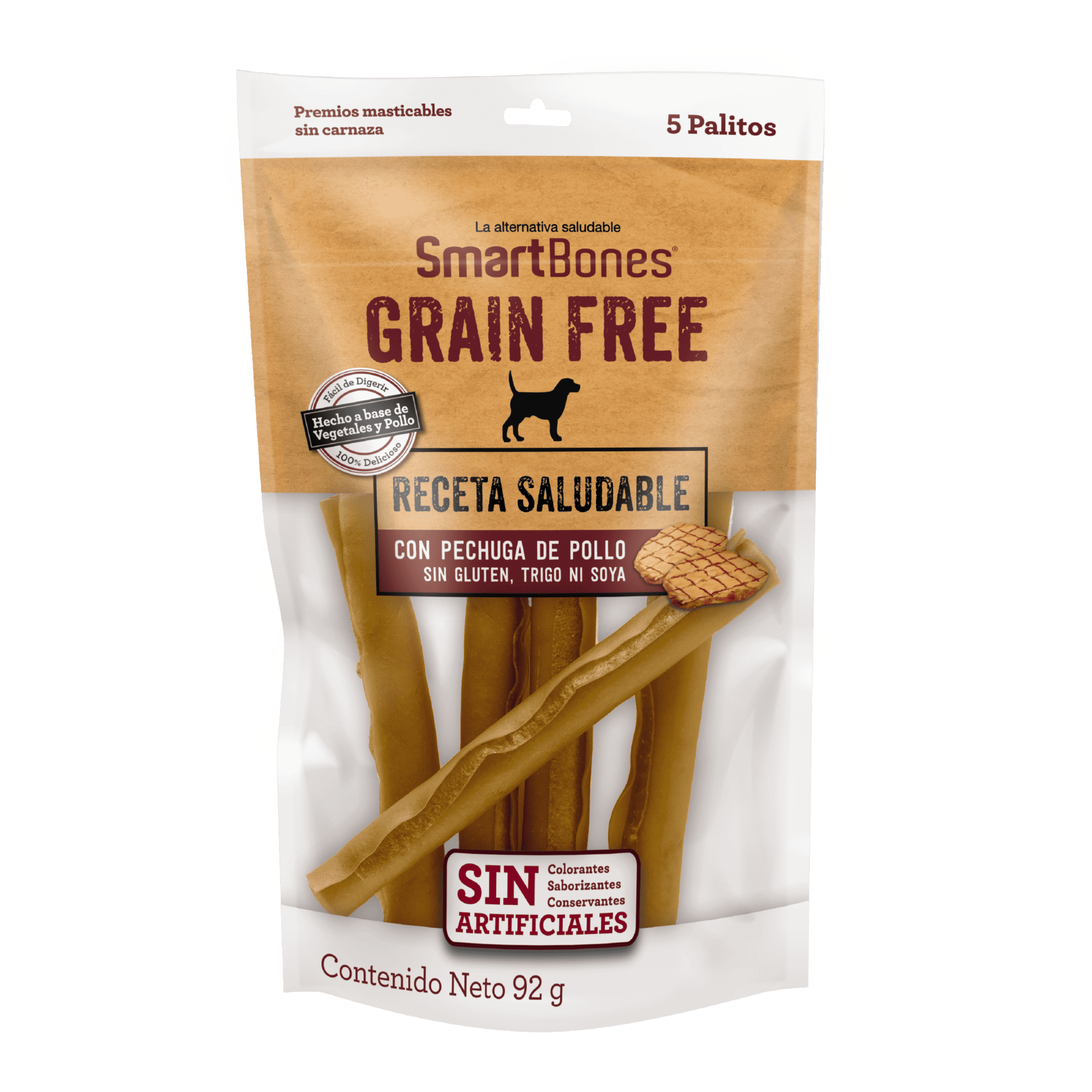 SmartBones Grain Free Palitos Front