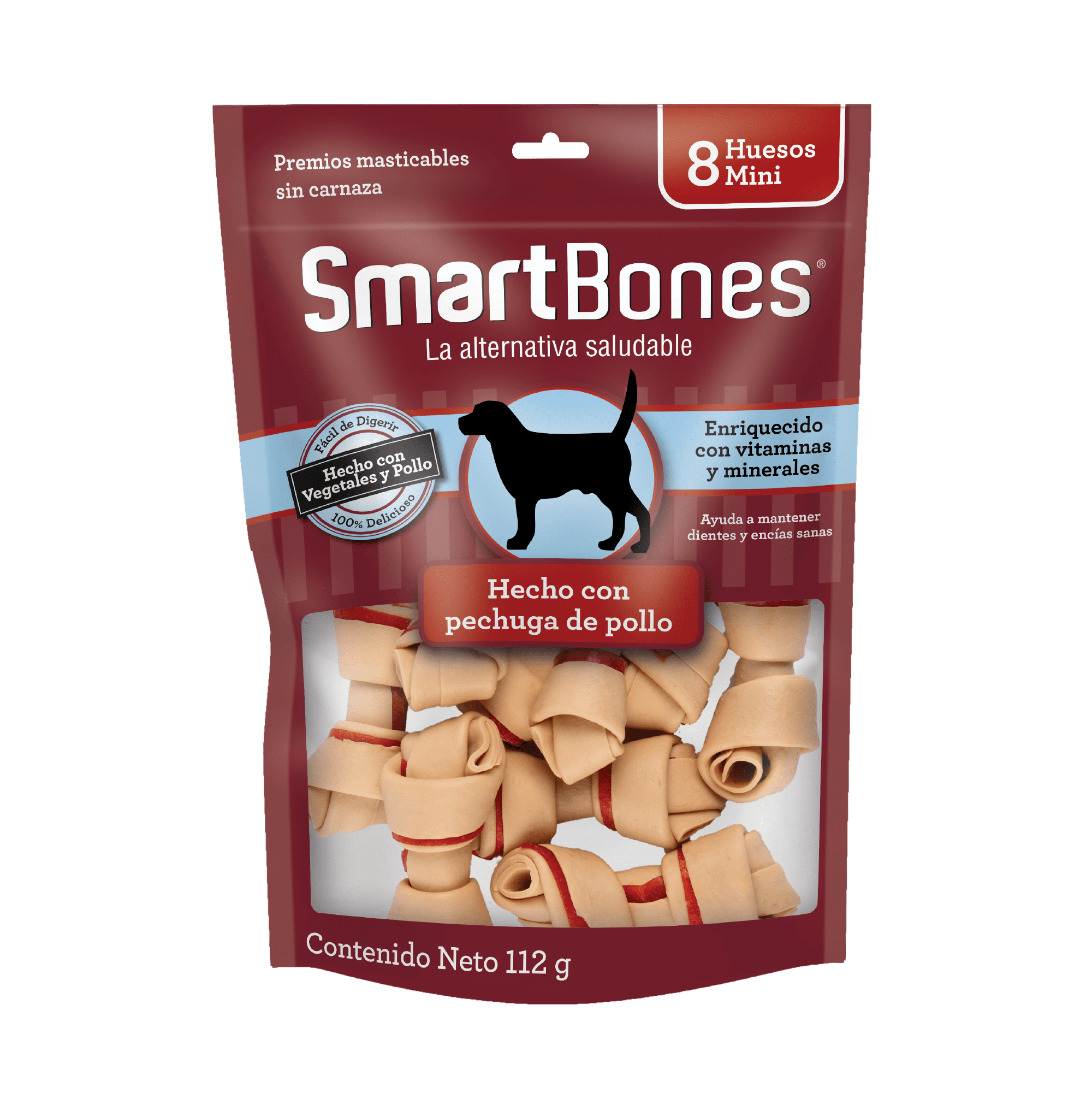 SmartBones Hueso Mini Pollo front