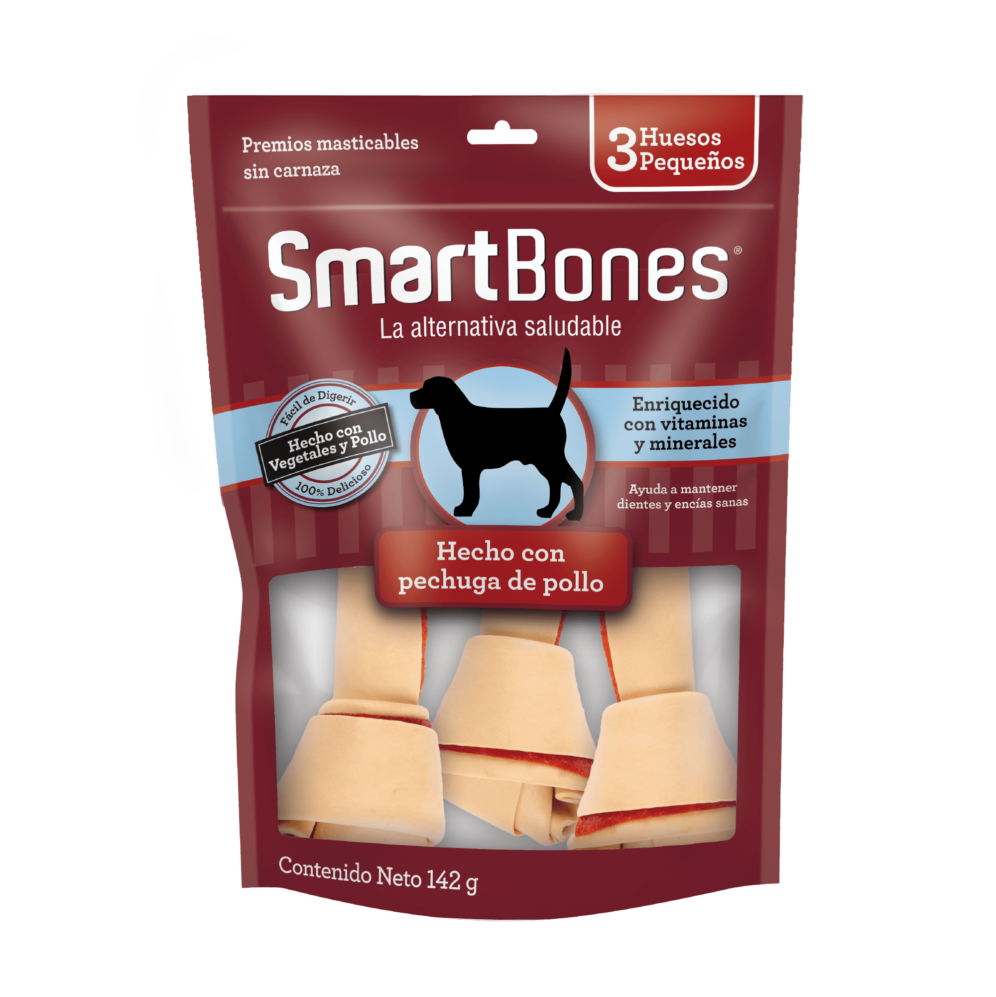 SmartBones Hueso Pequeño Pollo Front