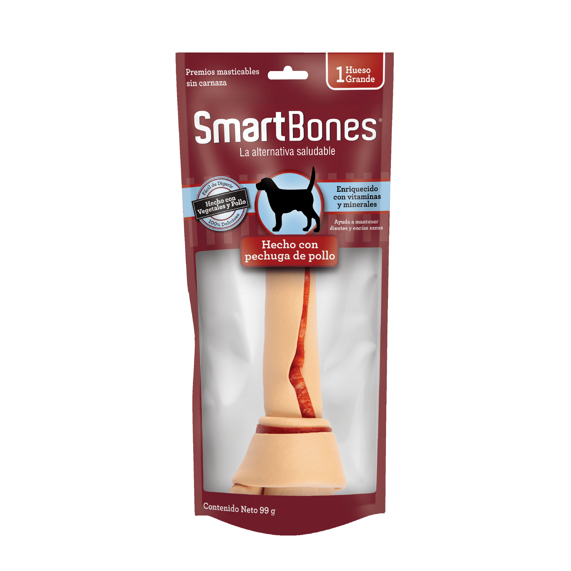 SmartBones Hueso Grande Pollo Front