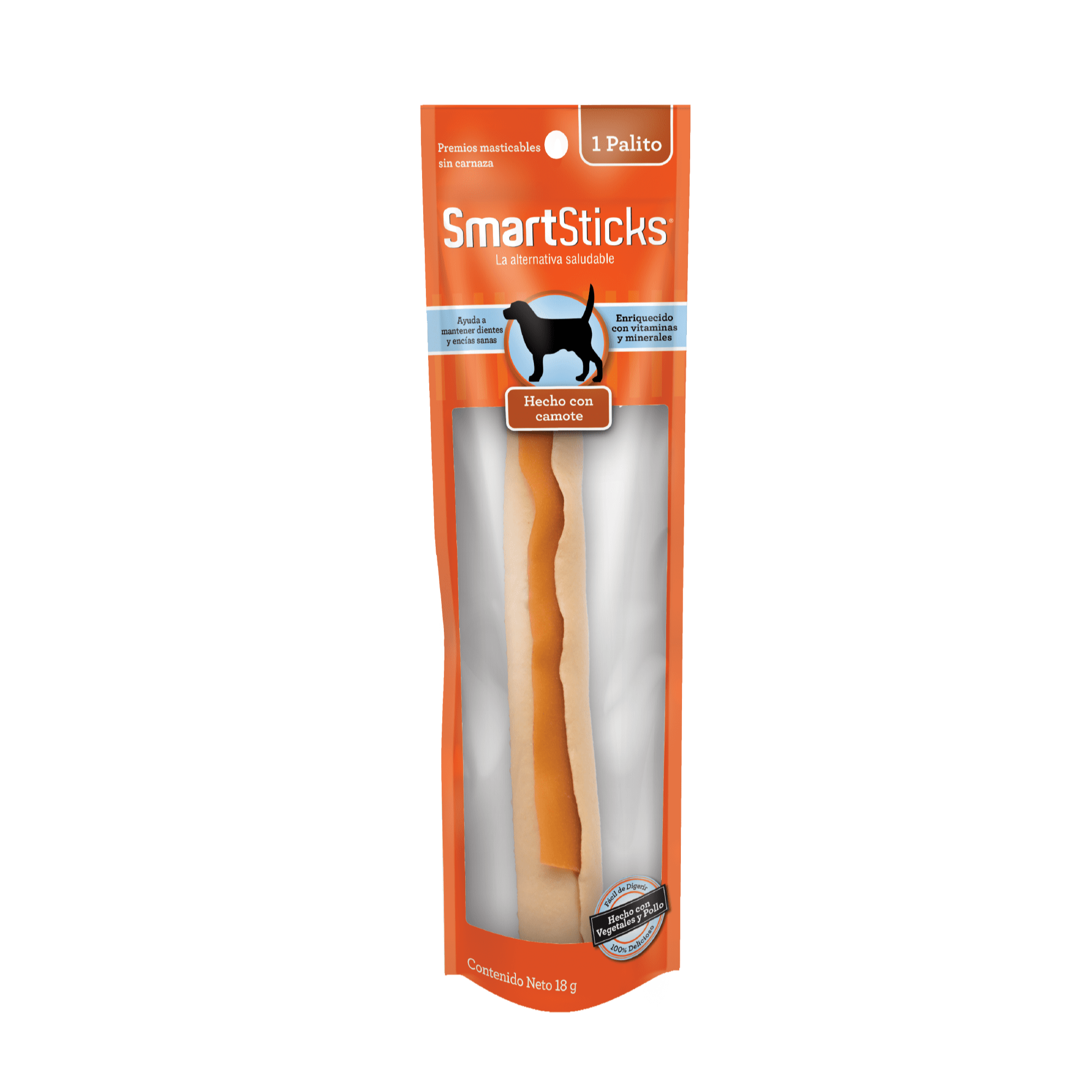 SmartBones Sticks Camote Front