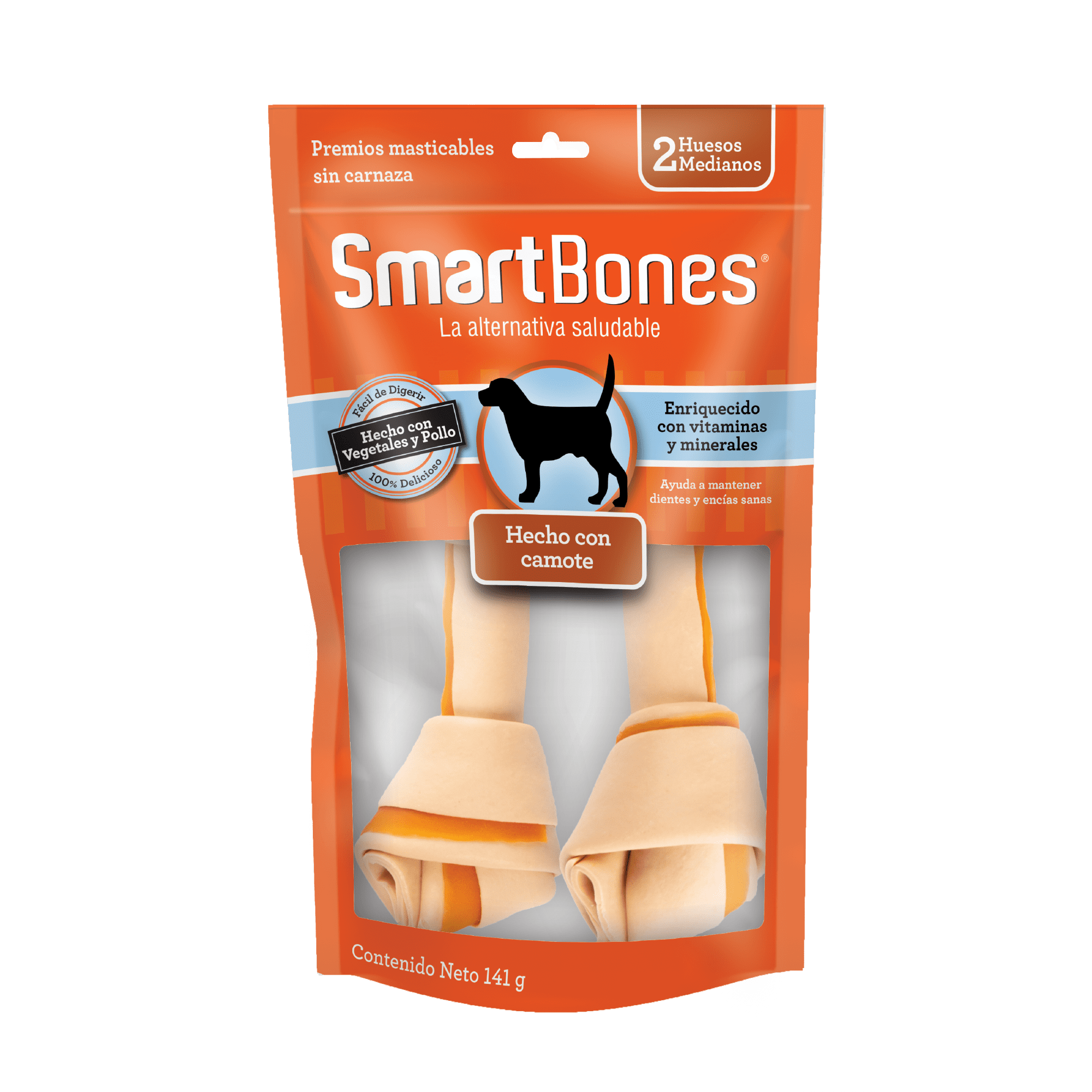 SmartBones Hueso Mediano Camote front