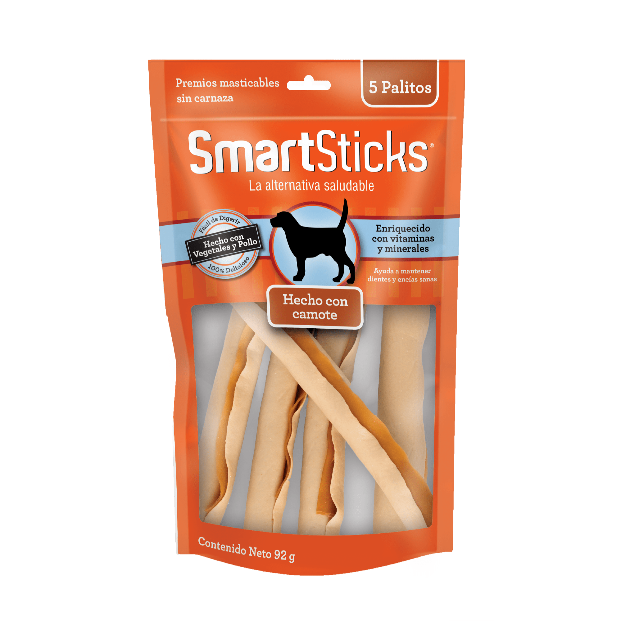 SmartBones Sticks Camote Front