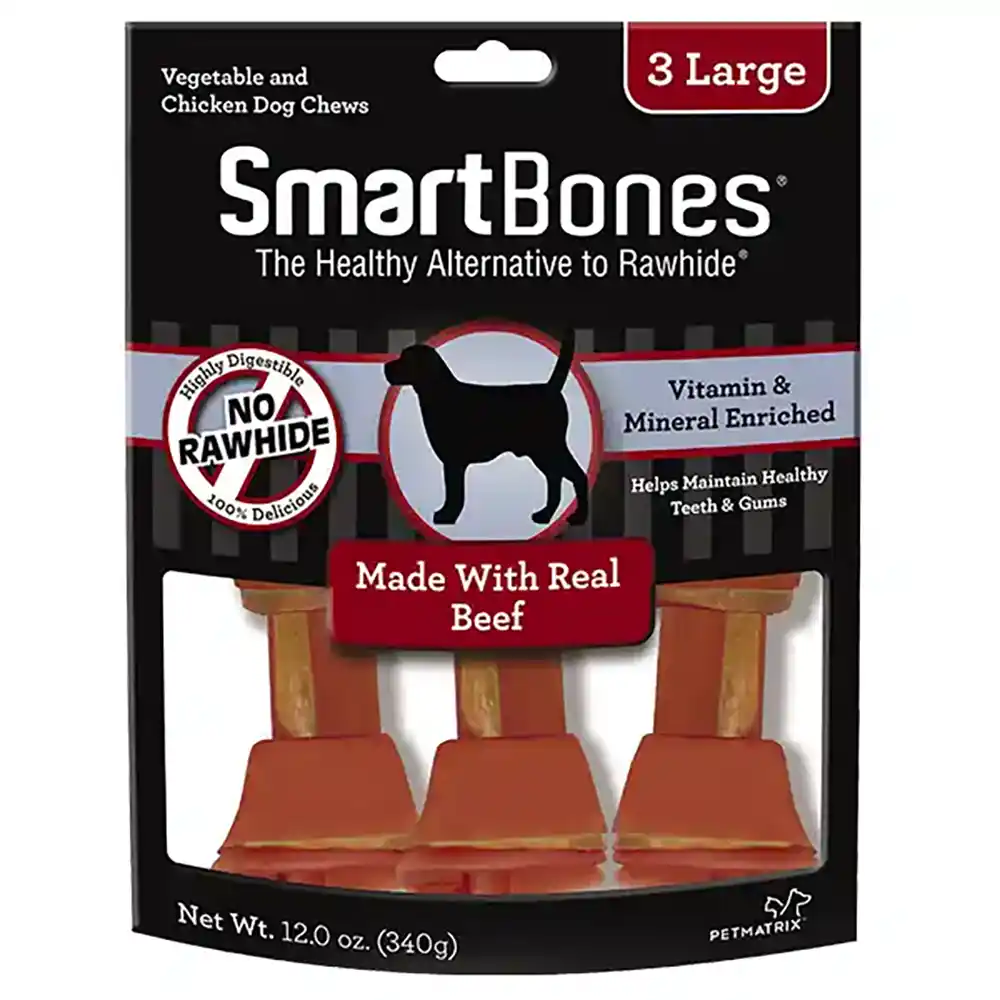 SmartBones made with real beef