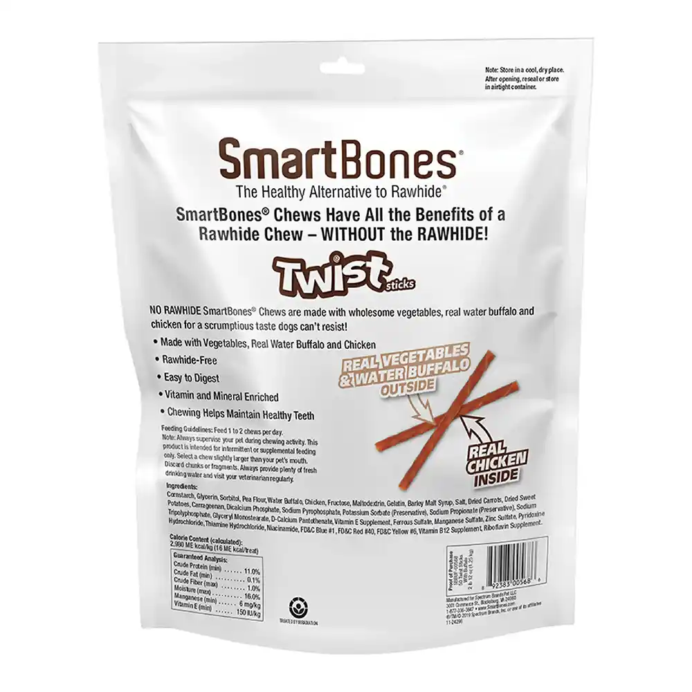 Twist Sticks Made with Real Water Buffalo