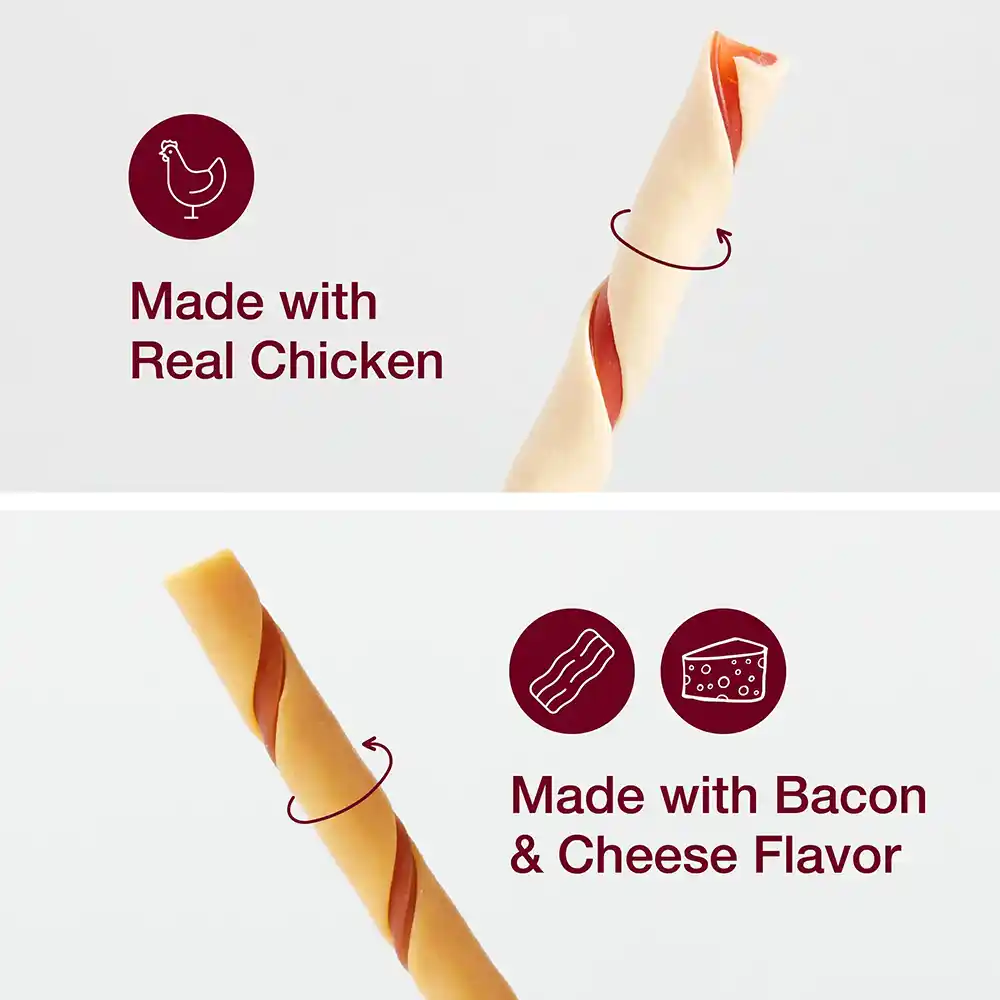 Twist Sticks Made with Real Chicken