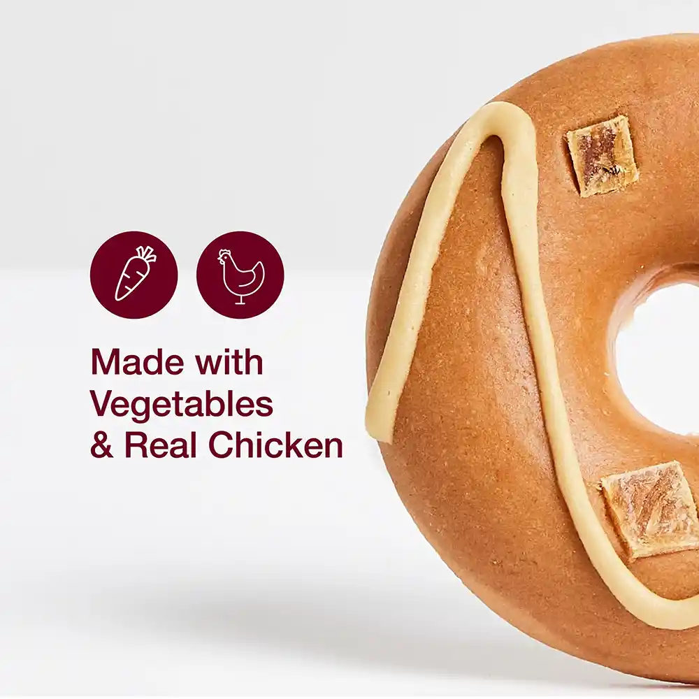 Made with Vegetables and Real Chicken