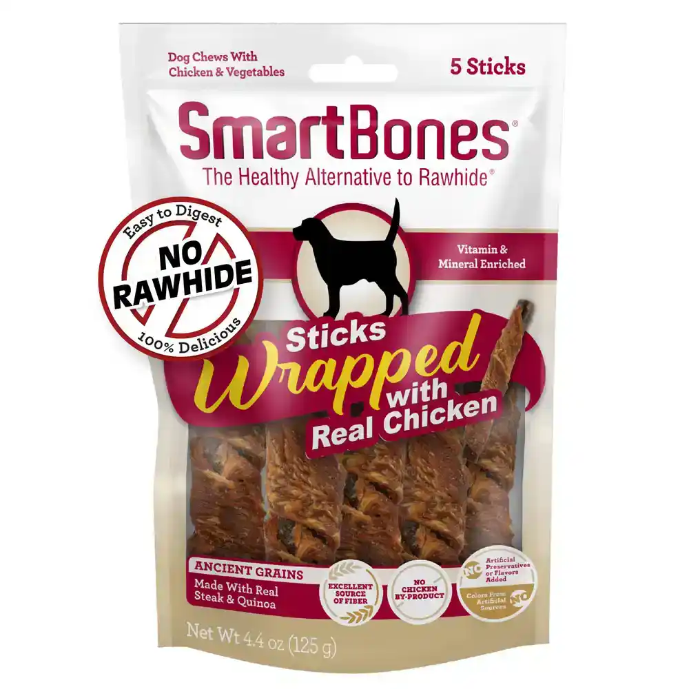 Smart Sticks Wrapped with Real Chicken