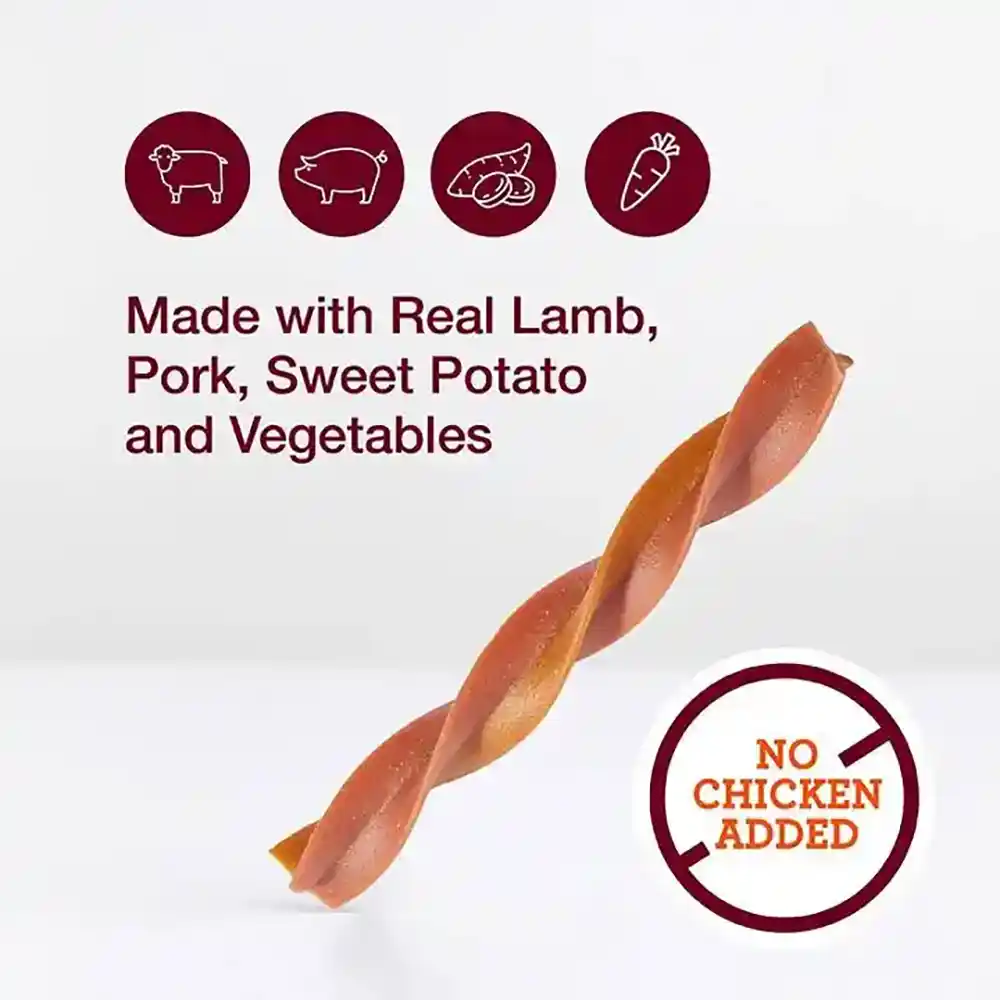 Made with Real Lamb, Pork, Sweet Potato and Vegetables