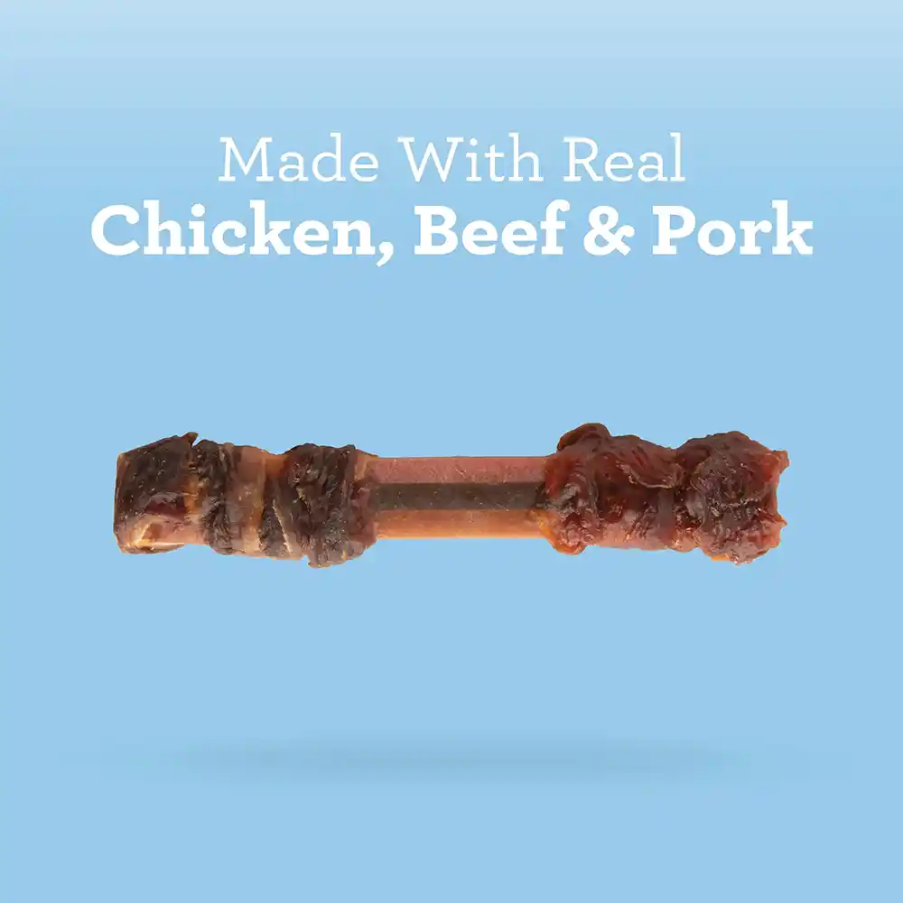 Made With Real Chicken , Beef & Pork