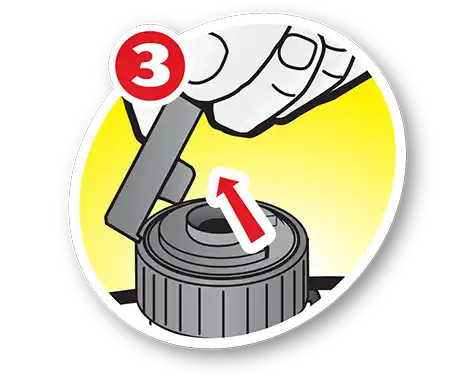 Open flip-top closure