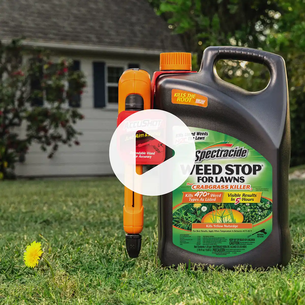 Spectracide Weed Stop + Crabgrass Video Thumbnail