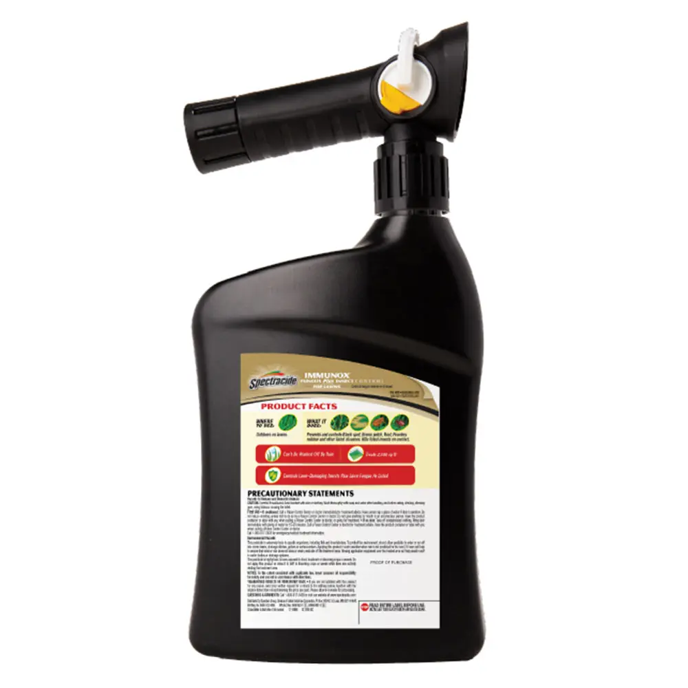 Immunox Fungus Plus Insect Control for Lawns Ready to Spray 32 oz back