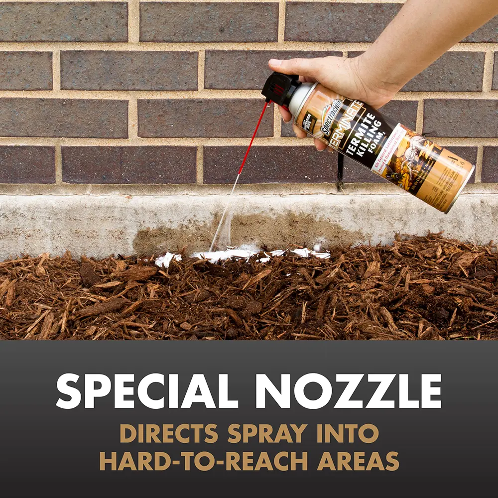 Special Nozzle: Direct Spray into Hard-to-Reach Areas