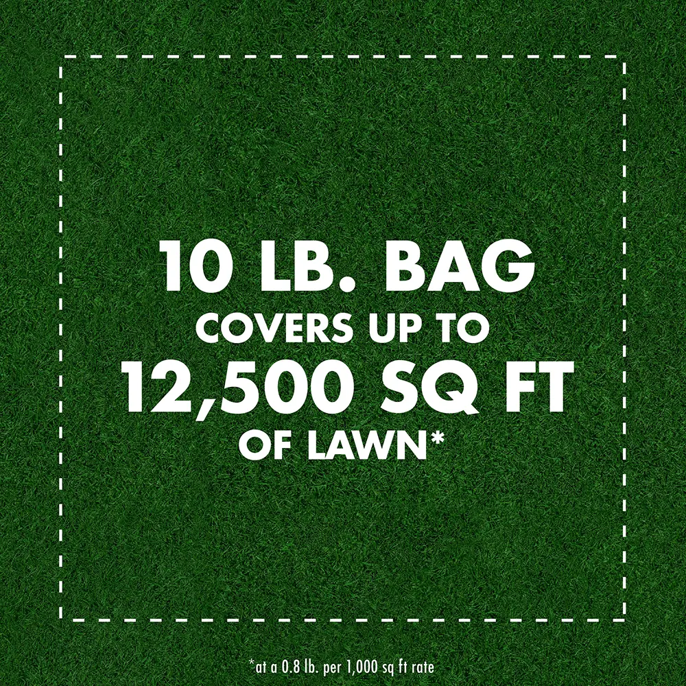 10 lb Bag Covers up to 12,500 sq ft of Lawn