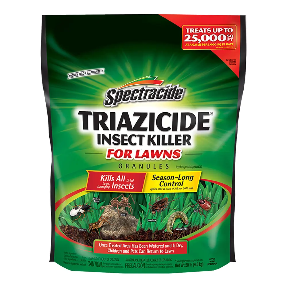 Triazicide® Insect Killer for Lawns (Granules), 20 lbs front