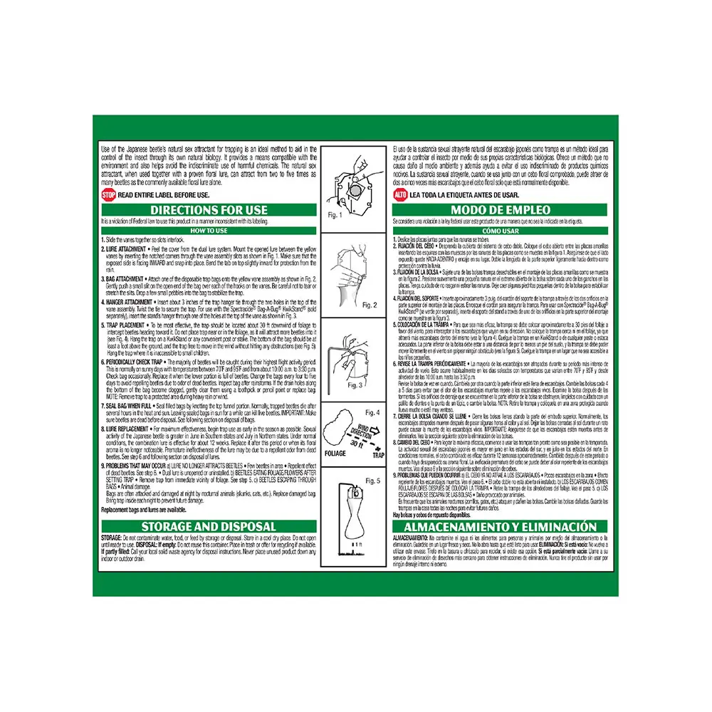 Bag-a-Bug® Japanese Beetle Trap2, 1 ct back