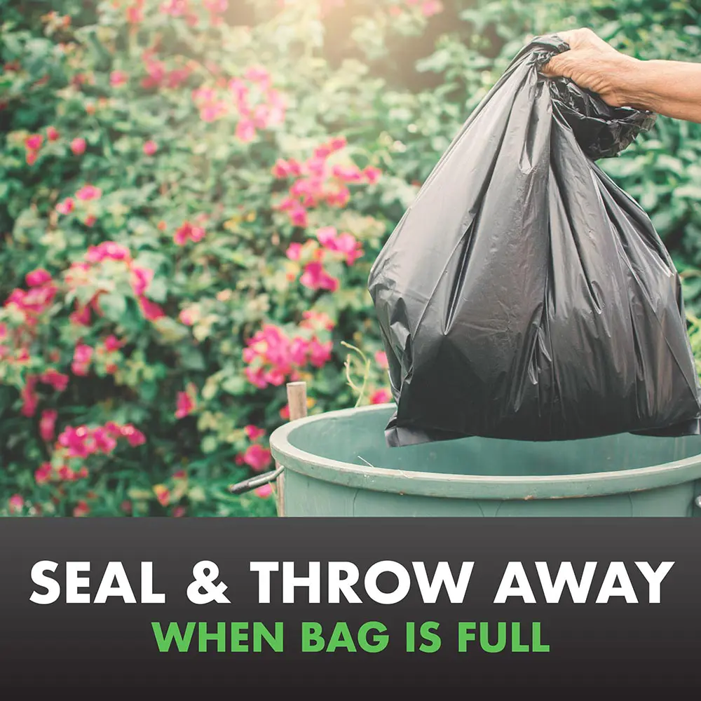 Seal and Throw Away When Bag is Full