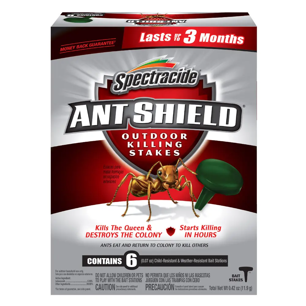 Ant Shield® Outdoor Killing Stakes, 6 ct front