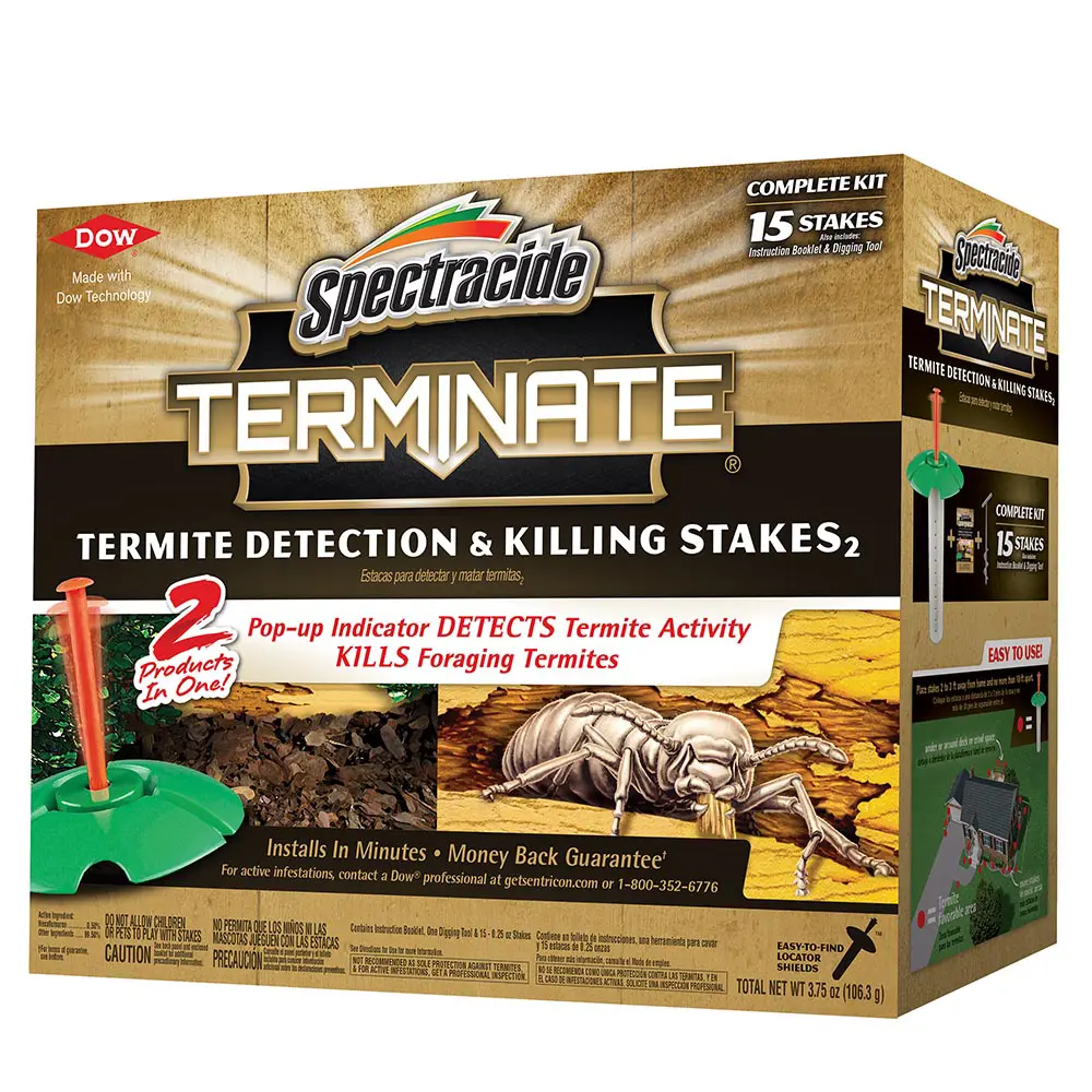 Terminate® Termite Detection & Killing Stakes2, 15 ct back