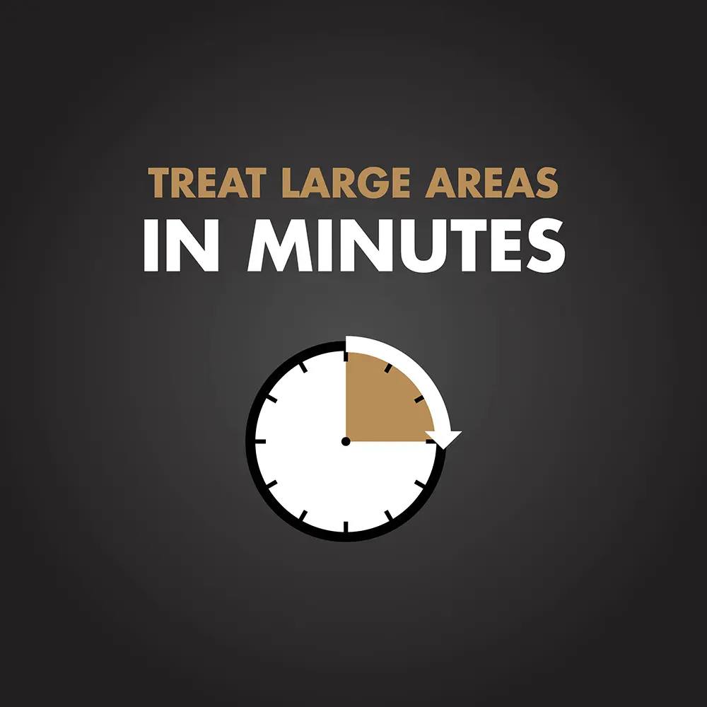 Treat Large Areas in Minutes