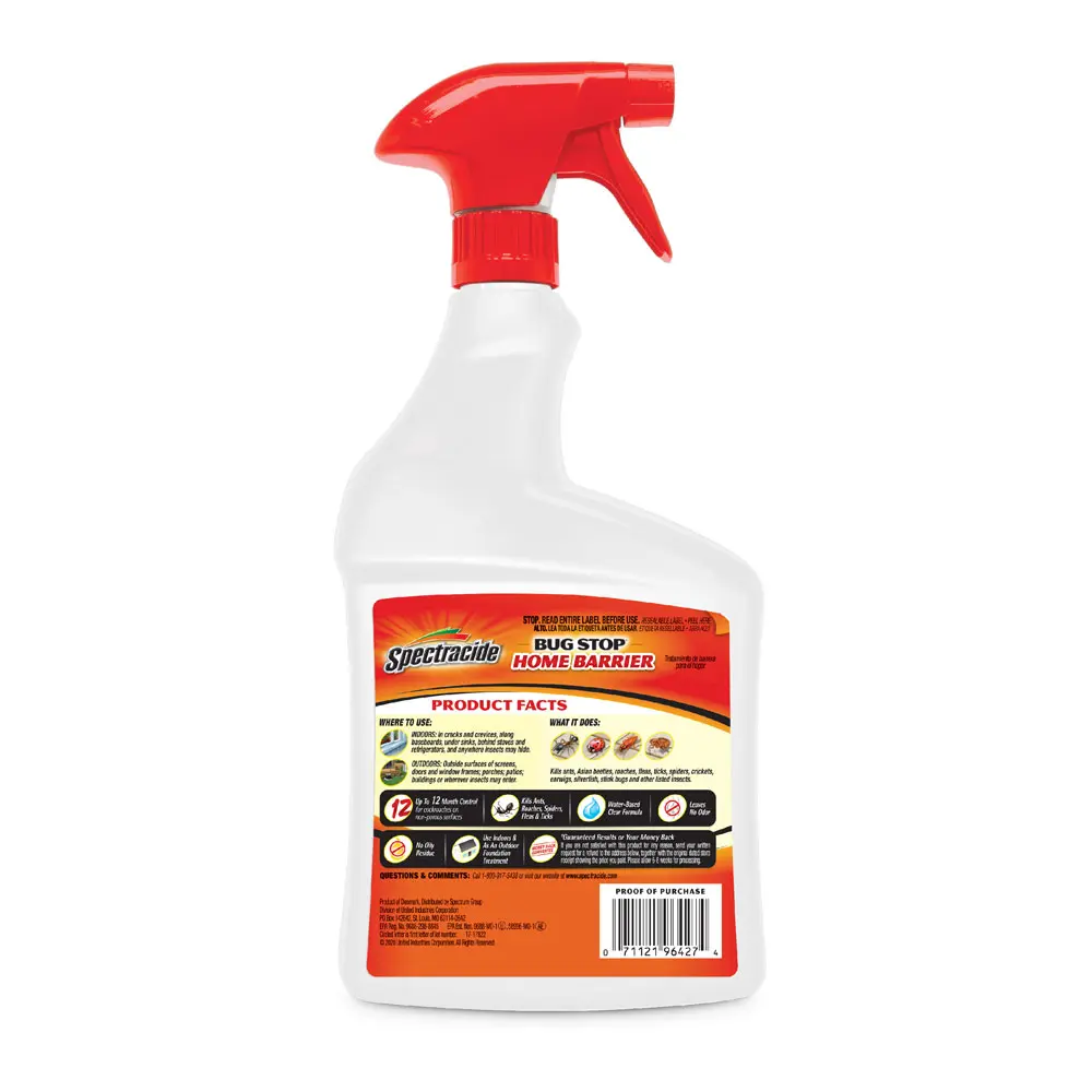 Bug Stop® Home Barrier (Ready-to-Use) 1 qt back