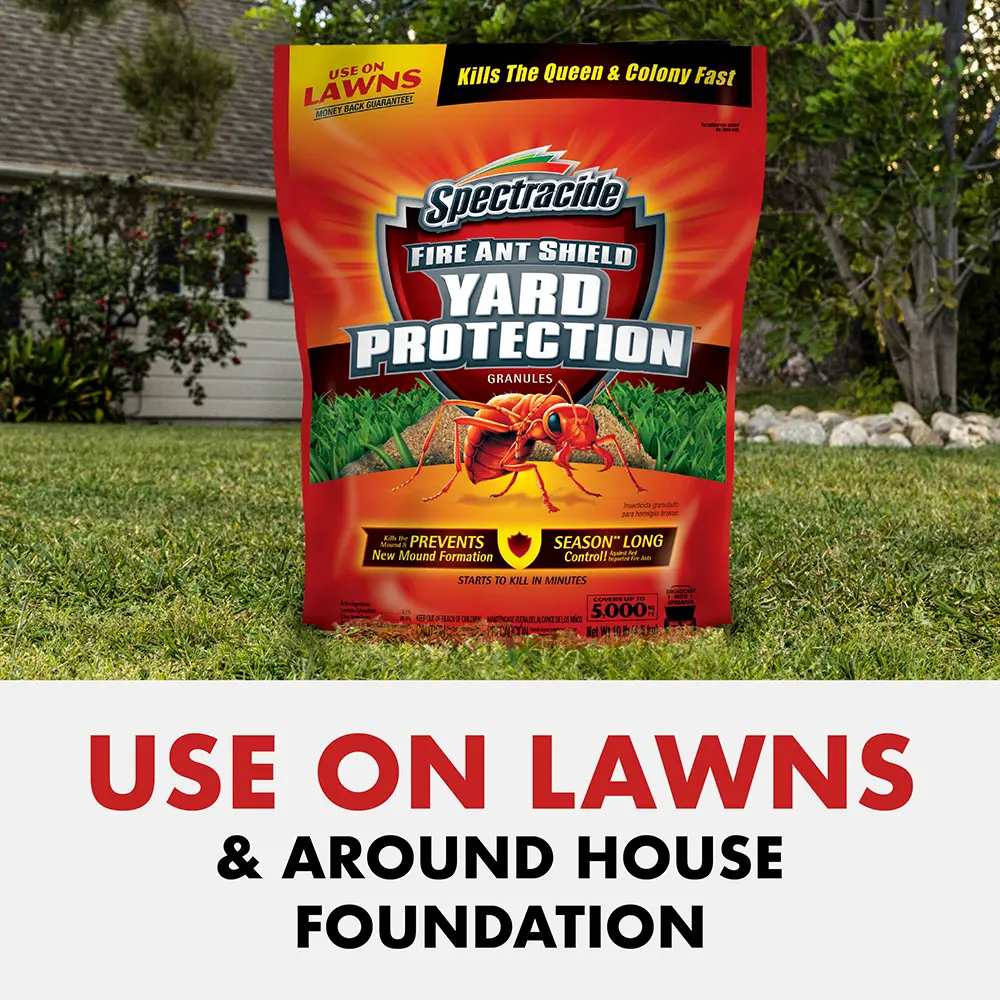 Use on Lawns and Around House Foundation