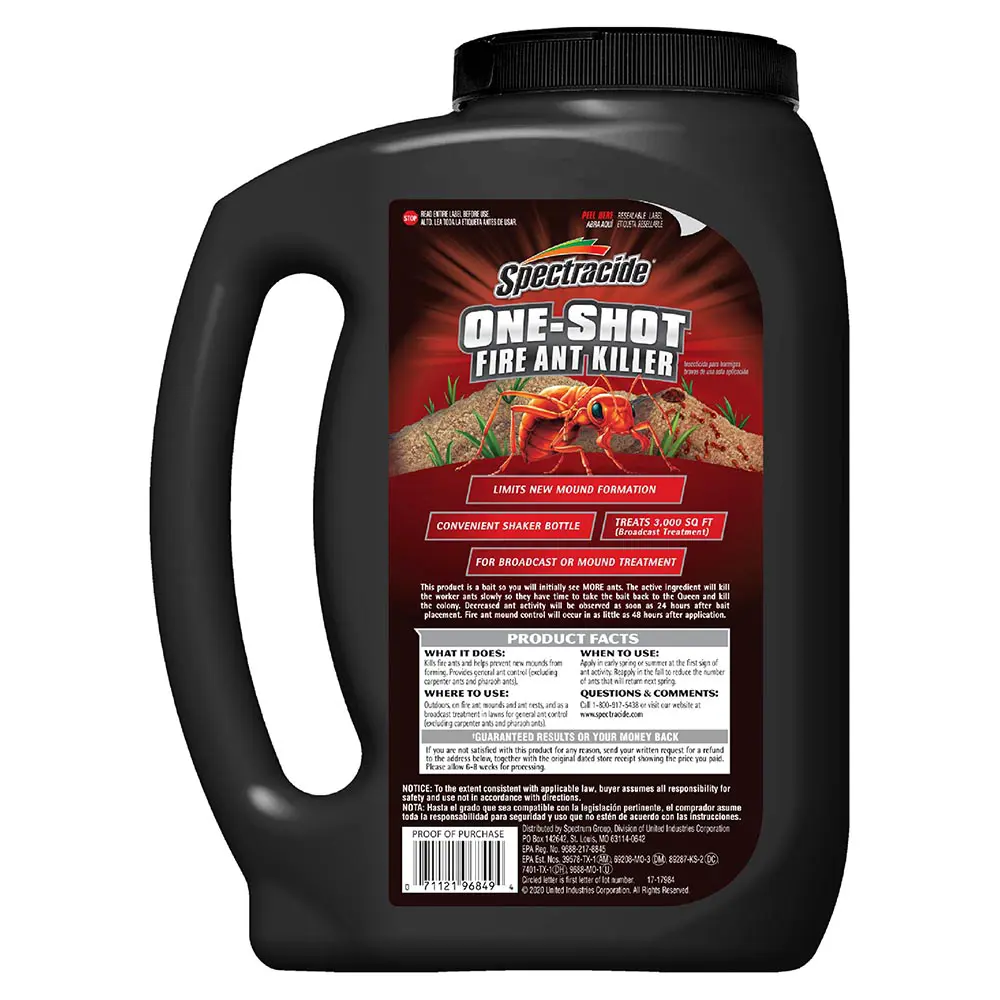 One-Shot™ Fire Ant Killer 1.5 lb back