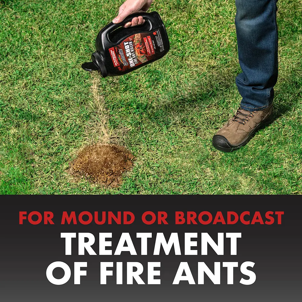 For Mound or Broadcast Treatment of Fire Ants