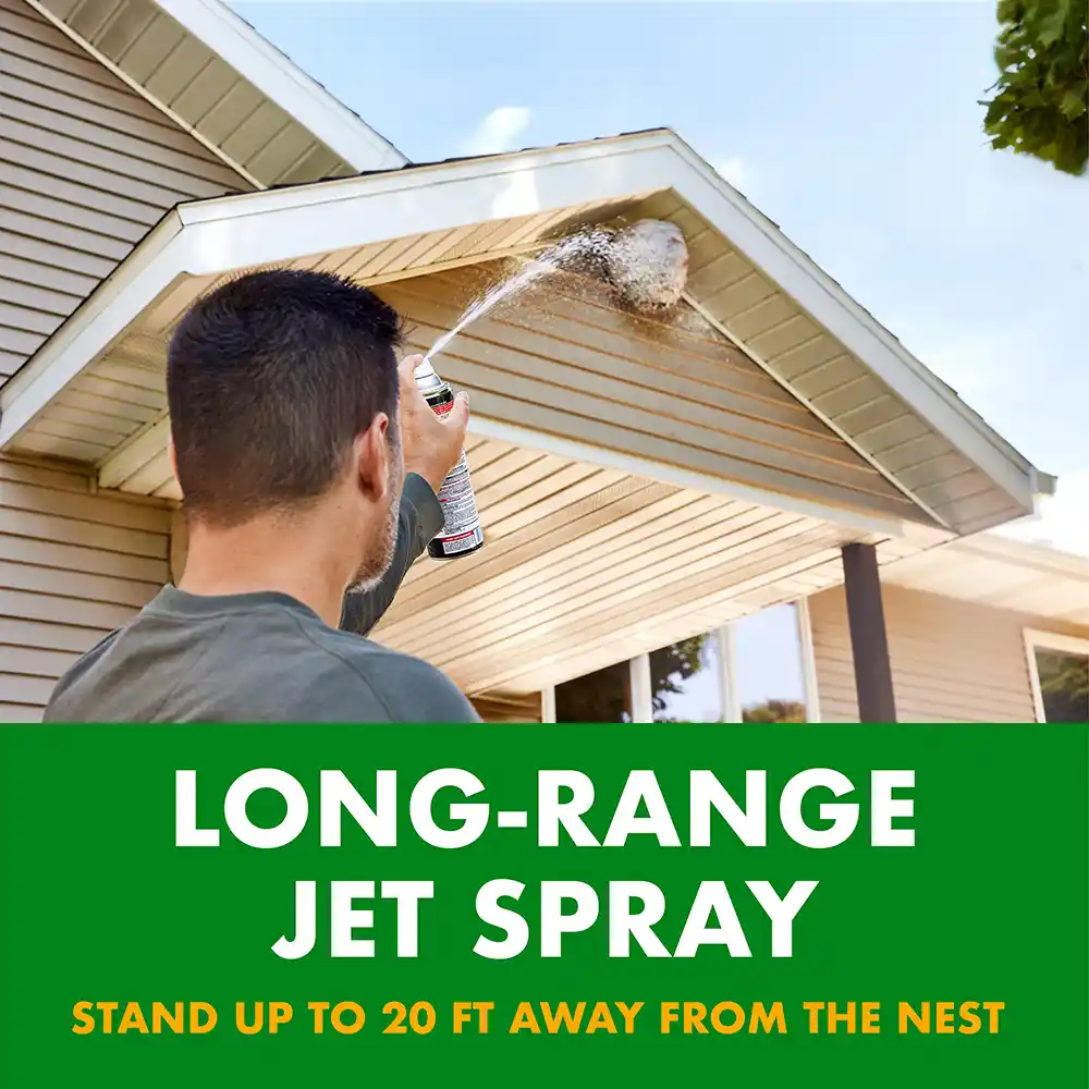 Long-Range Jet Spray: Stand Up to 20 ft Away From the Nest