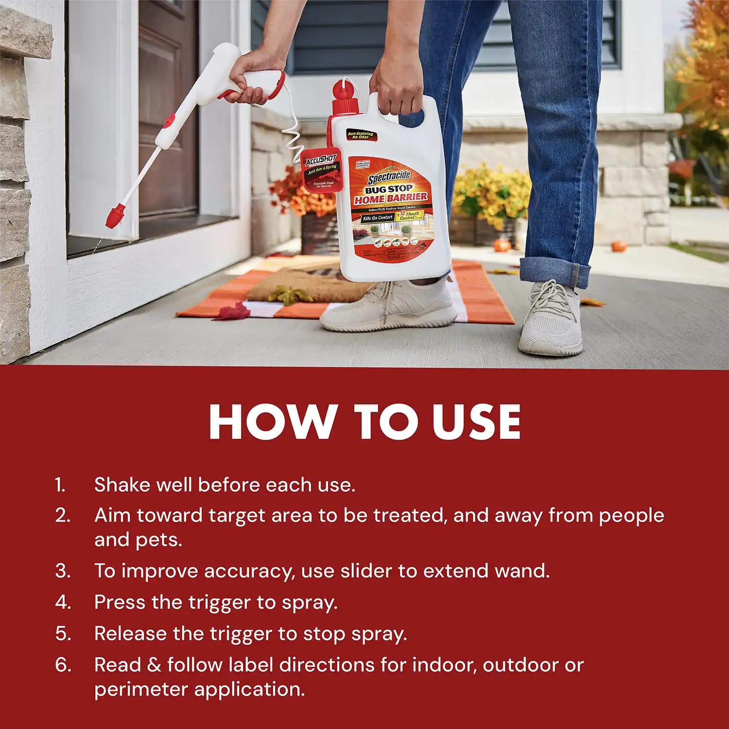 Bug Stop Accushot How to Use